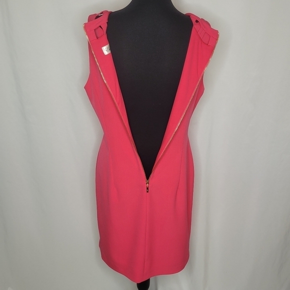 Eliza J Pink Sheath Dress - Size 12 - Picture 7 of 13